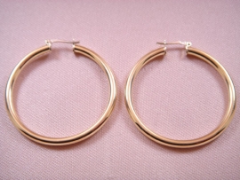 AROS ORO 18KT TUBO LISO D30X2,5MM PESO G2,95