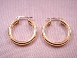 AROS ORO 18KT TUBO LISO D15X2,5MM PESO G1,75