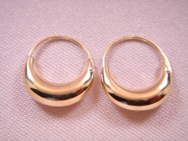 AROS ORO 18KT MORCILLA D15X4MM PESO G1,35