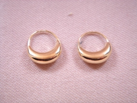 AROS ORO 18KT MORCILLA D10X4MM PESO G0,80