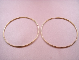 AROS ORO 18KT DIAMANTADOS D64X2MM PESO G7,75