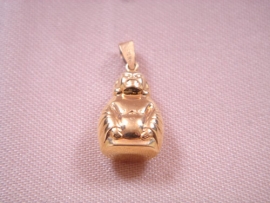 COLGANTE ORO 18KT BUDA GALLONEADO D18X10MM PESO G1,1