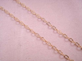 CADENA ORO 18KT OBALIN BRILLO PESO G2,2