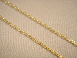 CADENA ORO 18KT BANANA 60CM D3X1,2MM PESO G6,1