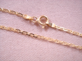 CADENA ORO 18KT 50CM D1,25X0,5MM PESO G3,2