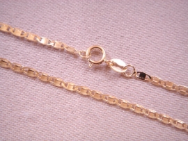 CADENA ORO 18KT D1,90X0,40 PESO 2,4G L40 CM