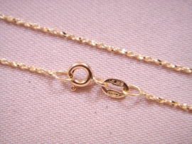 CADENA ORO 18KT RITORTA D1MM PESO 2,5G L50 CM