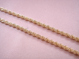 CORDON ORO 18KT SALOMONICO 60CM 3,5MM PESO 11,40G