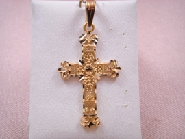 CRUZ ORO 18KT FILIGRANA SIN CRISTO D35X20MM PESO G2,40