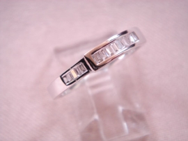 ANILLO ORO 18KT BRILLANTES 13 PIEDRAS 0,25 K PESO G2,2