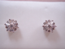 PENDIENTES ORO 18KT Y BRILLANTES (VSI-H) 0,52CTS PESO G2,65