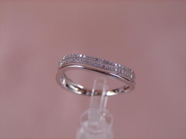 ANILLO BRILLANTE 18KT 54P (SC SI H) 0,159KT G1,9 D3,8MM