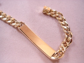 ESCLAVA ORO 18KT BARBADA 22CM D8X3,25MM PESO G23,30