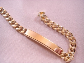 ESCLAVA ORO 18KT BARBADA 22CM D7X2,25MM PESO G17,75