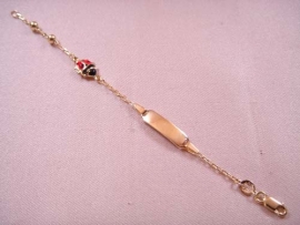 ESCLAVA ORO 18KT MARIQUITA PARA GRABAR 15CM PESO G3,2