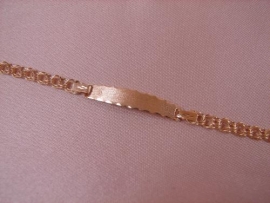 ESCLAVA ORO 18KT 19CM PESO G2,0 C27X5,5MM