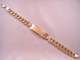 ESCLAVA ORO 18KT BARBADA 22CM D10X2,5MM PESO G27,85