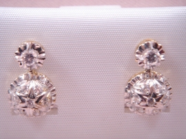 PENDIENTES ORO 18KT CUAJO D20X11MM PESO  G4,25