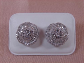 PENDIENTES PLATA 925MM CIRCONITAS G3,93