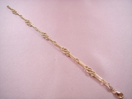 PULSERA ORO 18KT CON FILIGRANA 19CM PESO G3,1 D6MM