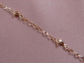 PULSERA ORO 18KT DELFIN 18CM  PESO G2,1