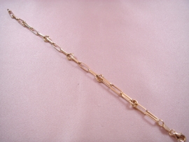 PULSERA ORO 18KT PESO G2,9, LONGITUD 19CM, ANCHO 3MM