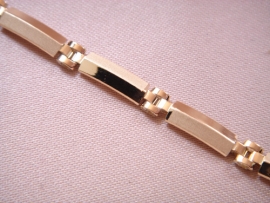 PULSERA ORO 18KT TRAMOS 21CM D5X1,8MM PESO 9,8G