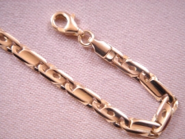 PULSERA ORO 18KT PLANA PESO G6, LONGITUD 18,5CM, ANCHO 3,5MM, GROSOR 0,5MM 