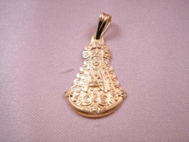 MEDALLA ORO 18KT VIRGEN ROCIO D27MM PESO G3,05