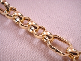 PULSERA ORO 18KT ROLO 19CM PESO G13,15, D9,1MM