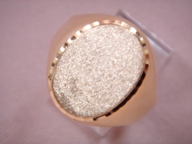 SELLO ORO 18KT OVALADO LISO D17,5X12MM PESO 5,80G