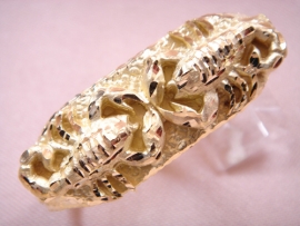 SELLO ORO 18KT DOBLE ESCORPION D15,5X41MM PESO G31,25