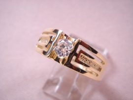 SOLITARIO ORO 18KT PESO G6,75