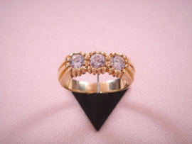 TRESILLO ORO 18KT D6X17MM PESO G7,60 CIRCONITAS