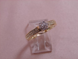 ANILLO ORO 18KT TIPO SOLITARIO PESO G2,85 