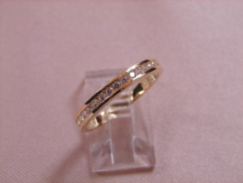 ANILLO ORO 18KT MEDIA LETICIA PESO G2,7 D3M