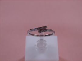 ANILLO ORO 18KT CIRCONITA CARRIL PESO G1,5