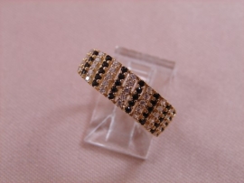 ANILLO ORO 18KT CIRCONITAS PESO G2,88 D6,5MM