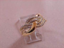 ANILLO ORO 18KT CIRCONITAS PESO G4,20 D9,5MM