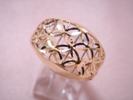 ANILLO ORO 18KT HILOS PESO G4,85 DMM