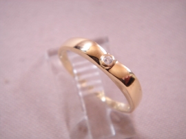 ANILLO ORO 18KT TIPO SOLITARIO PESO G1,7