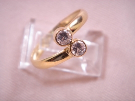 ANILLO ORO 18KT TU Y YO PESO G1,1 D8X5MM