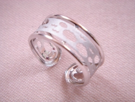 ANILLO ORO 18KT CALADA PESO G1,6 D11MM