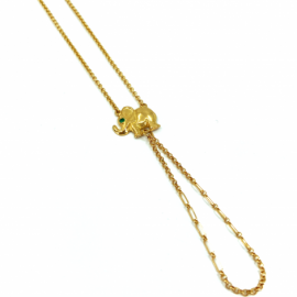 PULSERA DEDO ORO 18KT ELEFANTE  G3,95