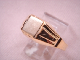 SELLO ORO 18KT CUADRADO D9X6MM PESO G4,35