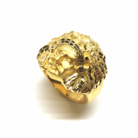 SELLO ORO 18KT INDIO FORRADO D26X24X9MM PESO G21,95