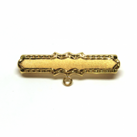 ALFILER ORO 18KT BEBE LISO PAJARITA D29X8MM PESO G0,95