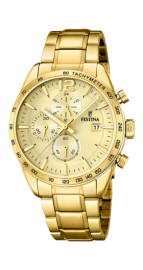 FESTINA CABALLERO CRONO ACERO DORADO