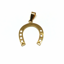 COLGANTE ORO 18KT HERRADURA D19X19MM PESO G1,2