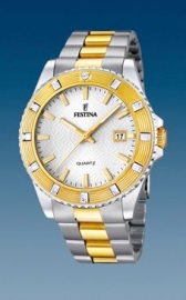 FESTINA SEÑORA BICOLOR ACERO Y DORADO 